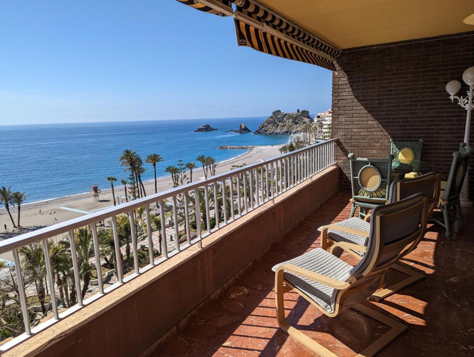 Casa Mare Apartamento En Primera Linea De Playa Almuñécar Dış mekan fotoğraf